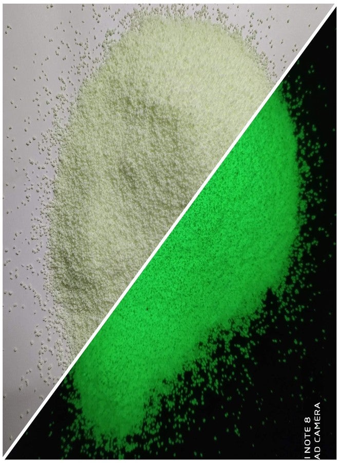 JASH Glow in The Dark Sand, Green Colour 30gm - Image 1